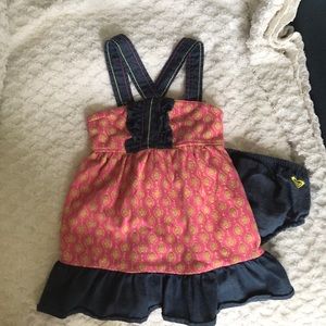 Boho baby sundress